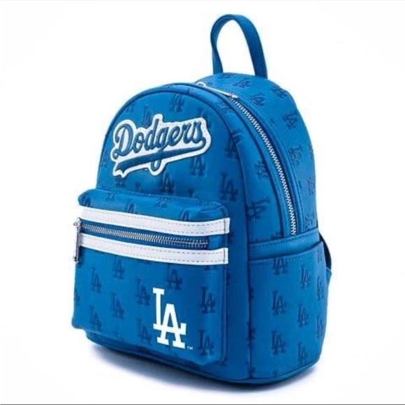 Loungefly Exclusive - MLB Los Angeles Dodgers Backpack NWT Major League Baseball - Picture 3 of 12